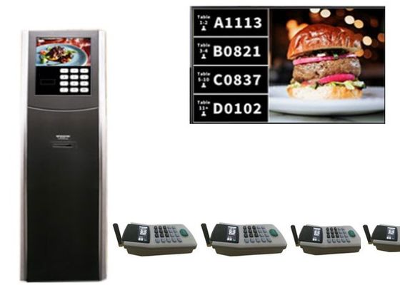 Sistema de gestão de fila de contadores LCD Qms sem fio com fio