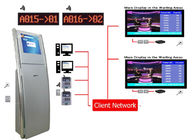 Sistema de enfileiramento eletrônico das multi telecomunicações do banco da clínica do serviço