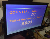 Máquina árabe inglesa interna do bilhete do tela táctil do CE