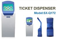 Sistema de gestão automático da fila do quiosque do distribuidor do bilhete