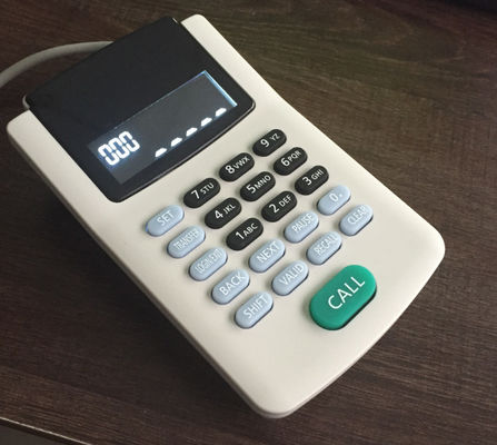 Sistema de máquina de fila hospitalar com ecrã de toque IR