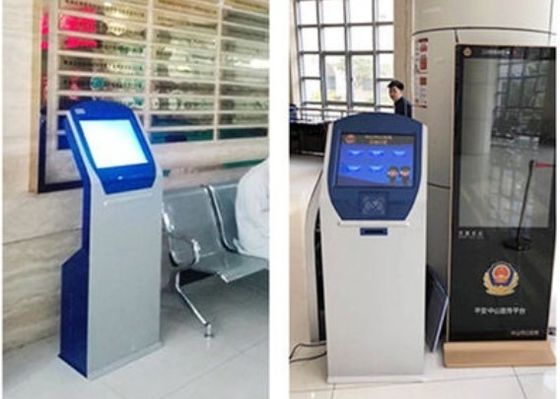 110 V Caixas Múltiplos Sistema de Fila Bancária Emissora de Bilhetes Aço Laminado a Frio