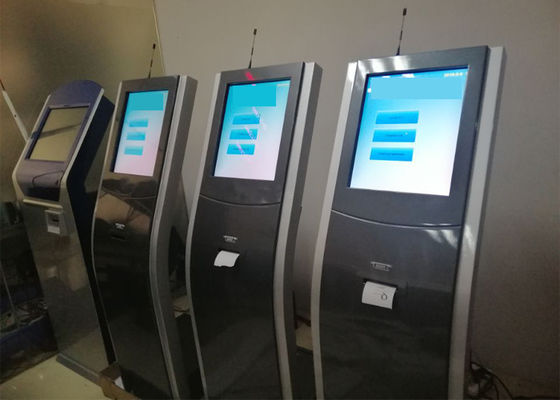 Sistema de gerenciamento de filas para quiosque 110 - 240 V Máquina de bilhetes para filas de aço laminado a frio